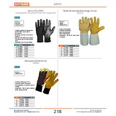 Gants pour le froid en cuir IVERNO