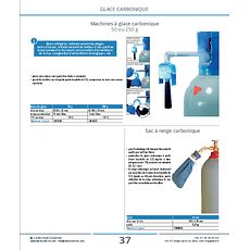 Machines à glace carbonique 50 ou 250 g