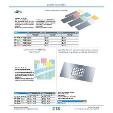Lames colorées MENZEL Superfrost®