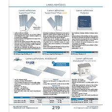 Lames adhésives Histobond®+M