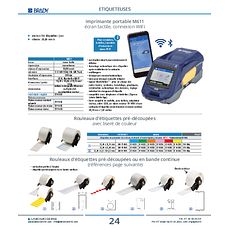 Imprimante portable M611 écran tactile, connexion WiFi