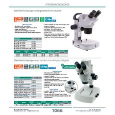 Stéréomicroscope enseignement et routine