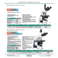 Microscopes contraste de phase