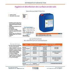 Désinfectant BACTIPAL® 2,5