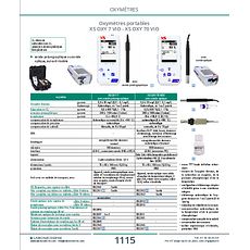 Oxymètres portables XS OXY 7 VIO - XS OXY 70 VIO