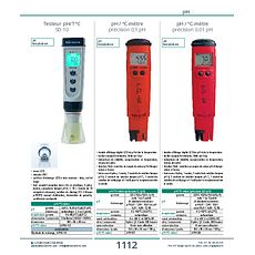 Testeur pH/T°C SD 10 