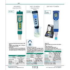 pH / mV / °C-mètre
