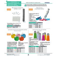 Stylo piqueur et lancettes stériles