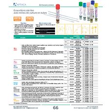 Ecouvillons stériles avec milieu de culture AMIES en tubes