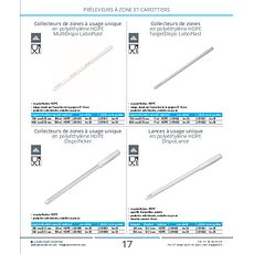 Lances à usage unique en polyéthylène HDPE DispoLance
