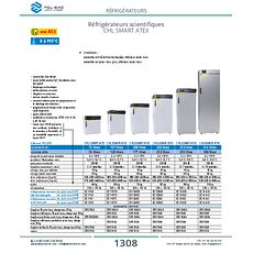 Réfrigérateurs scientifiques CHL SMART ATEX