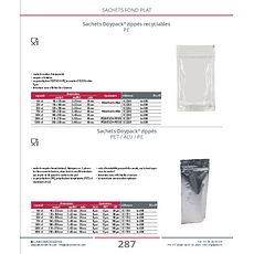 Sachets Doypack® zippés recyclables PE