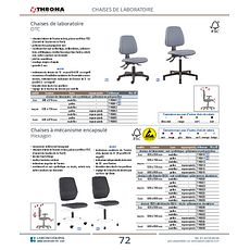 Chaises à mécanisme encapsulé Hexagon
