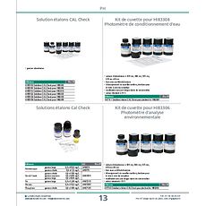 Solutions étalons Cal Check