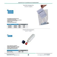 Sachets kangourou neutres zippés