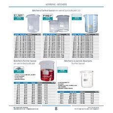 Béchers forme basse PYREX®