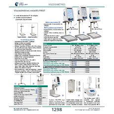 Viscosimètres rotatifs FIRST PLUS