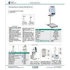 Viscosimètres rotatifs RM100 PLUS