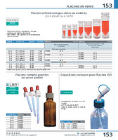 Capuchons verseurs pour flacons ISO