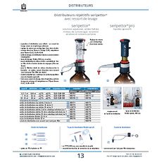 Distributeurs répétitifs SERIPETTOR® avec ressort de levage