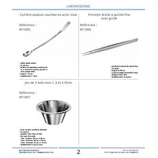 Jeu de 3 bols inox 1, 2 et 3 litres